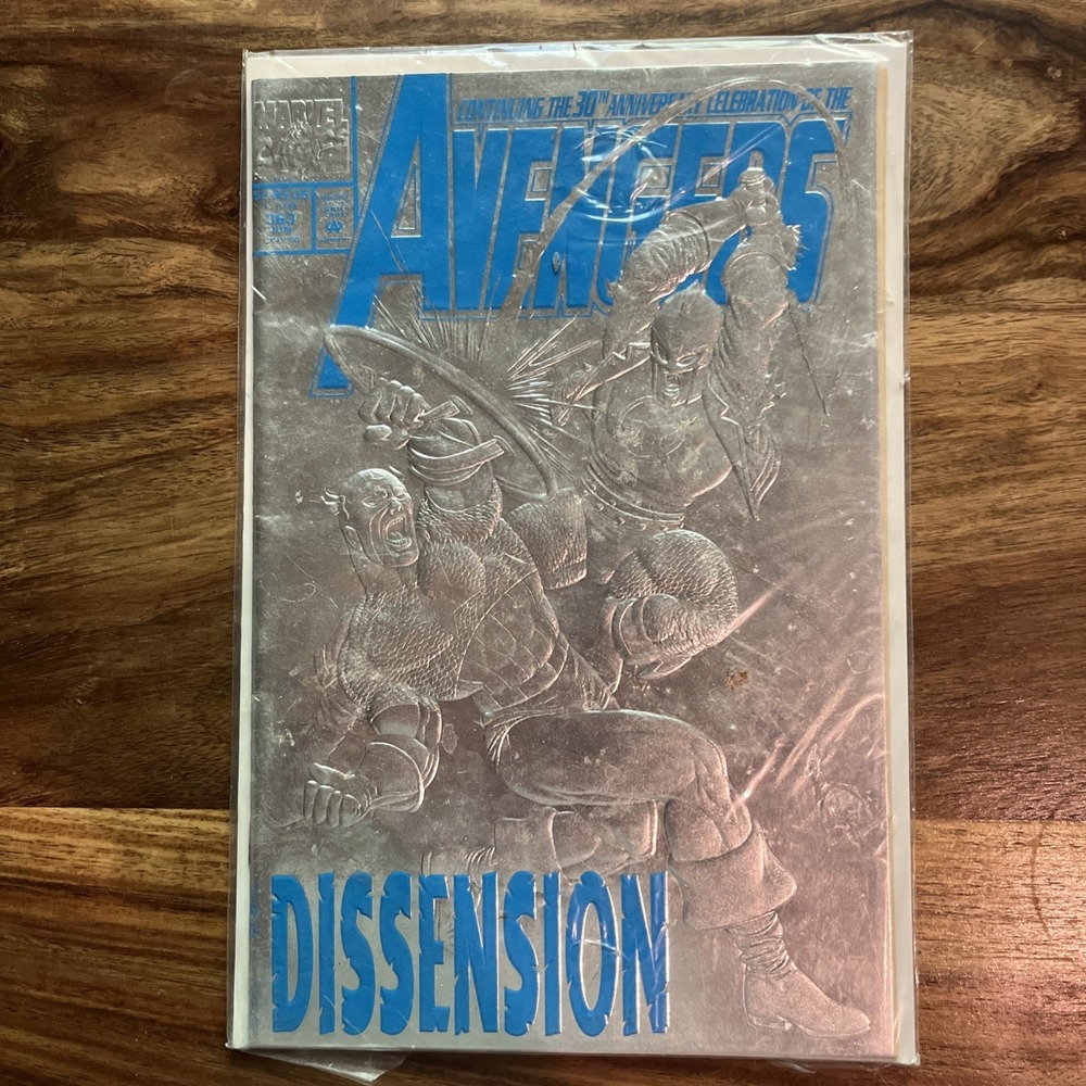 Marvel Comics Jun #363 Avengers Dissension 30th Anniversary Foil Cover 1993